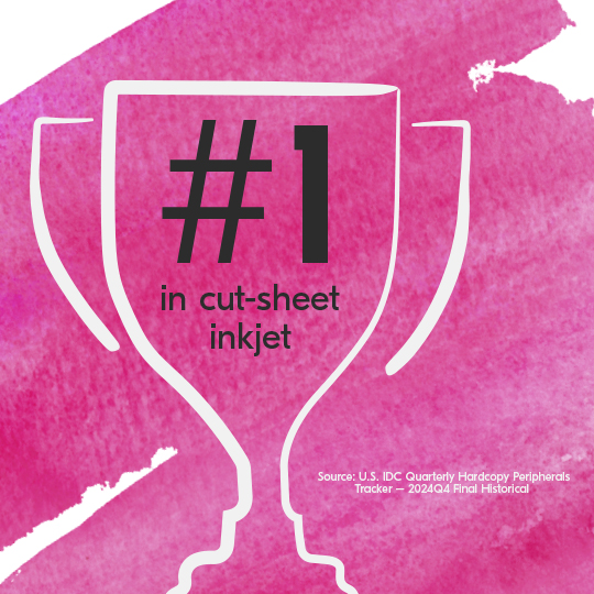 Kyocera are the leaders in inkjet production printing.