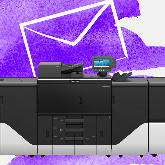 Direct mail marketing needs production printing.